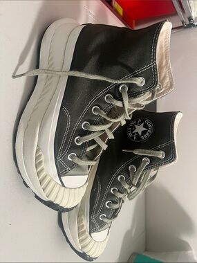 Converse High Top Sneakers in Black and White
